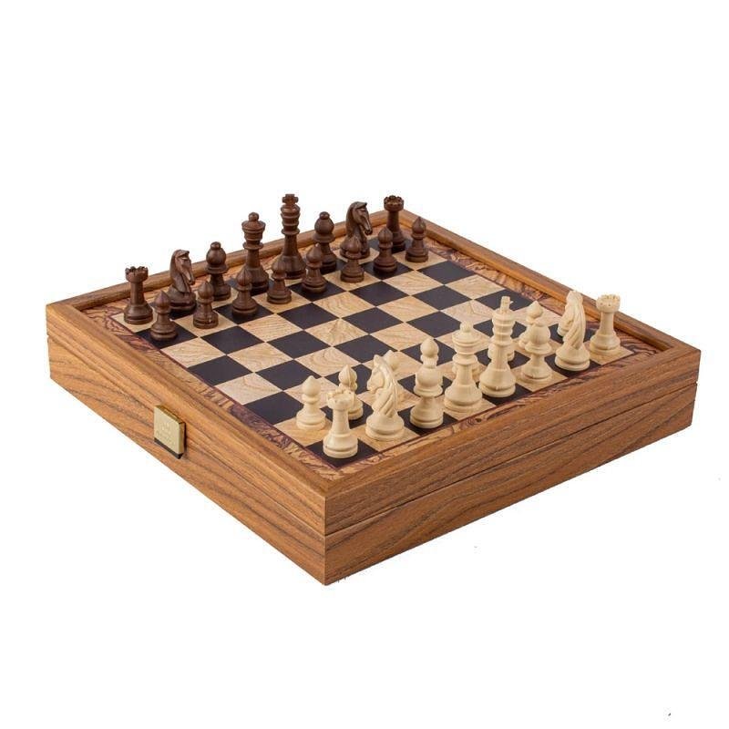 Комплект шах и табла Manopoulos Traditional Style, 27x27 см | Tablegames.bg