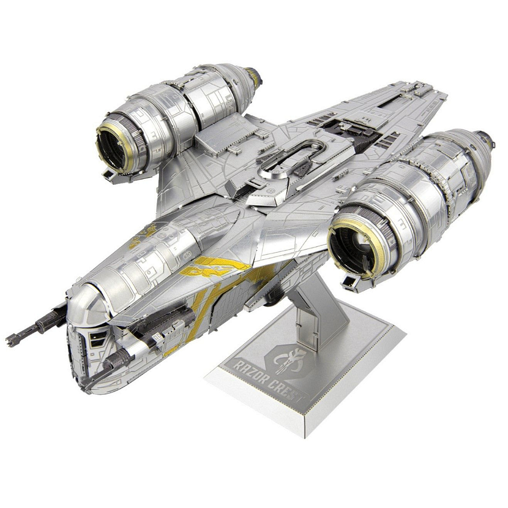 Метален сглобяем модел Metal Earth: Premium Series - Star Wars: Razor Crest